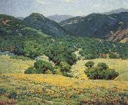 Granville Redmond Southern California Hills,n.d china oil painting reproduction